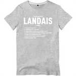 Tu sais que tu es Landais quand V - T-shirt standard - Imprimé dans le midi c** - Ici & Là - T-shirts & Souvenirs de chez toi