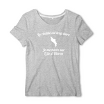 La réalité est trop dure jme barre sur l'Ile d'Oléron Charante maritime - T-shirt Femme - imprimé FR - Ici & Là - T-shirts & Souvenirs de chez toi