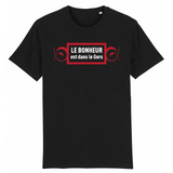 Le Bonheur est dans le Gers - T-shirt coton bio - Imprimé dans le Midi - Ici & Là - T-shirts & Souvenirs de chez toi