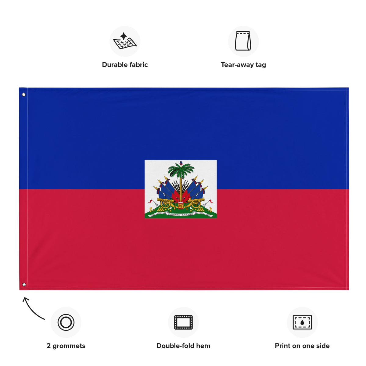 Les origines du drapeau haïtien, #connaistonvoisin