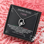 Collier pendentif "un coeur pour toujours" - Cadeau pour de fils à mère italienne - Bijouterie