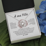 Collier pendentif PIERRE DE L'INFINI® - Cadeau pour sa fille - Bijouterie famille