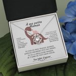 Collier pendentif Pierre de l'infini - Cadeau pour une première fête des mères - Bijouterie famille