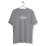 1968 - T-shirt cadeau anniversaire année de naissance 1990 Best of - coton bio - imprimé fr