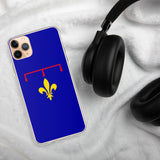 Coque iPhone Drapeau Provençal dit "moderne" fleur de lys- sans mention - Ici & Là - T-shirts & Souvenirs de chez toi