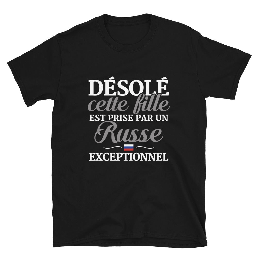 Citation Tee Shirt Desole Cet Homme Est Deja Pris Désolé, Prise