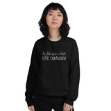fée pas chier cette cantalouse - Sweatshirt - Ici & Là - T-shirts & Souvenirs de chez toi