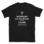 Normand rester calme - T-shirt Standard - Ici & Là - T-shirts & Souvenirs de chez toi