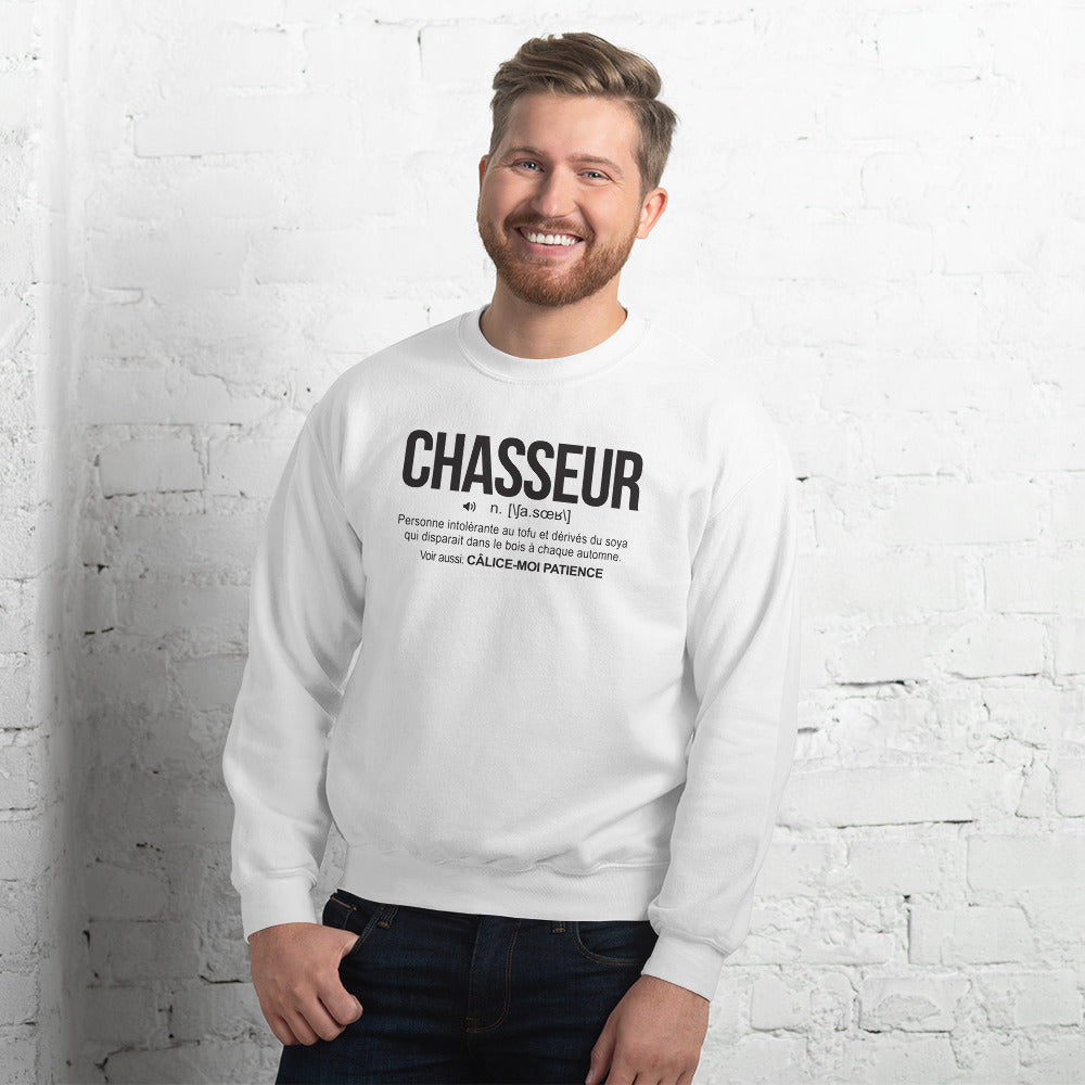 D finition Chasseur Sweatshirt Standard Ici L T shirts