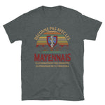Mayennais, endroit, déconne pas - T-shirts Unisexe Standard - Ici & Là - T-shirts & Souvenirs de chez toi