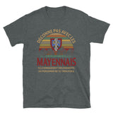 Mayennais, endroit, déconne pas - T-shirts Unisexe Standard - Ici & Là - T-shirts & Souvenirs de chez toi