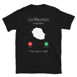 La Réunion M'appelle - T-shirts Unisexe Standard - Ici & Là - T-shirts & Souvenirs de chez toi