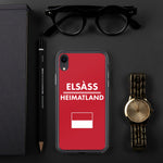 Alsace mon pays natal, Elsàss Heimatland Coque pour iPhone drapeau - Ici & Là - T-shirts & Souvenirs de chez toi