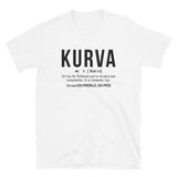 KURVA - Définition tchèque - T-shirt Standard - Ici & Là - T-shirts & Souvenirs de chez toi
