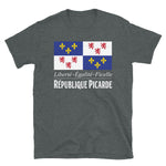 République Picarde -  T-Shirt standard - Ici & Là - T-shirts & Souvenirs de chez toi