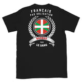 Basque par le sang - T-shirt Standard - Ici & Là - T-shirts & Souvenirs de chez toi