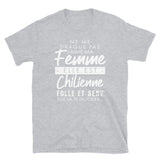 Ne me drague pas ma femme est Chilienne - T-shirt Standard - Ici & Là - T-shirts & Souvenirs de chez toi