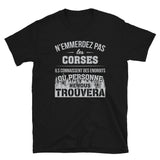 T-shirt idée cadeau humour Corse - N'emmerdez pas les Corses