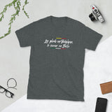 Les pieds en Belgique, le coeur en Italie - T-shirt standard - Ici & Là - T-shirts & Souvenirs de chez toi