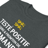 Testé positif, cidre et fromton de Normandie - T-shirt standard