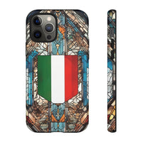 Thumbnail for Coque Rigide iPhone - Blason italien et vitrail - Italie