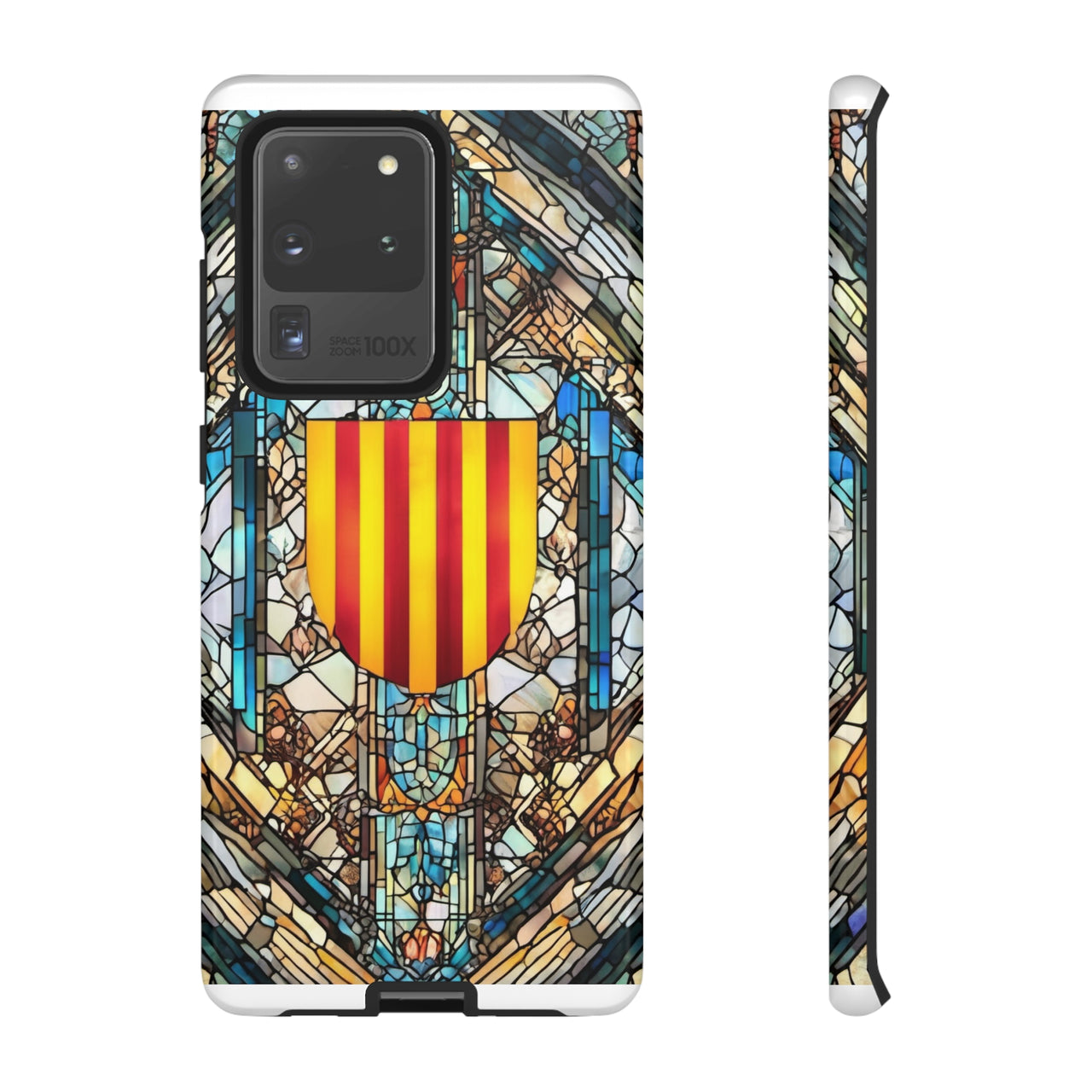 Coque Rigide iPhone - Blason provençal et vitrail - Provence