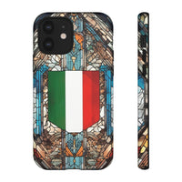 Thumbnail for Coque Rigide iPhone - Blason italien et vitrail - Italie