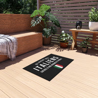 Thumbnail for Tapis paillasson extérieur : Ici vivent des Italiens entrez à vos risques et périls.