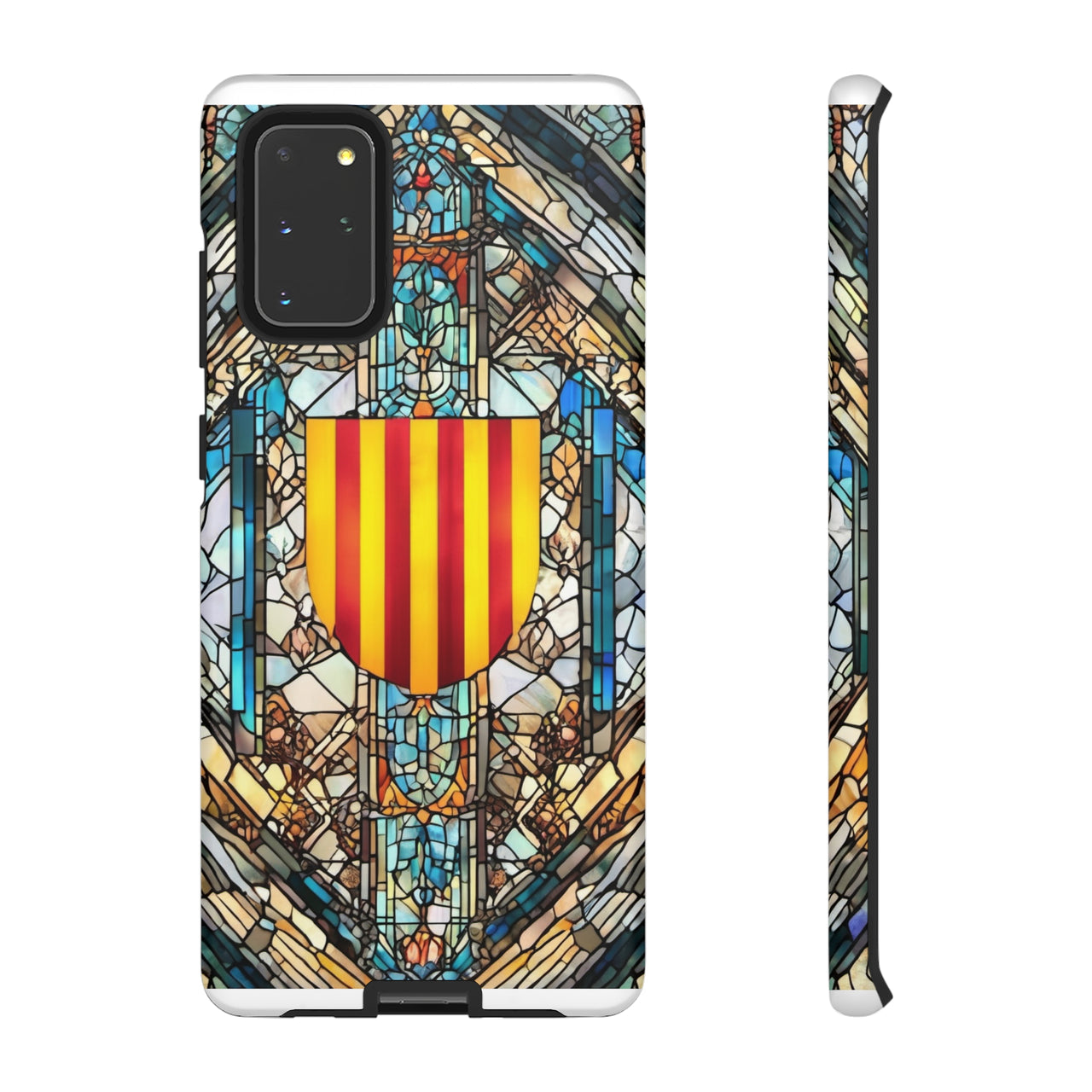 Coque Rigide iPhone - Blason provençal et vitrail - Provence