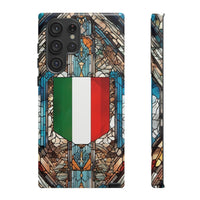 Thumbnail for Coque Rigide iPhone - Blason italien et vitrail - Italie