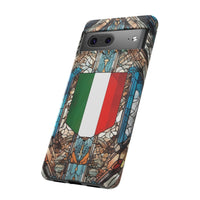 Thumbnail for Coque Rigide iPhone - Blason italien et vitrail - Italie