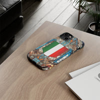 Thumbnail for Coque Rigide iPhone - Blason italien et vitrail - Italie