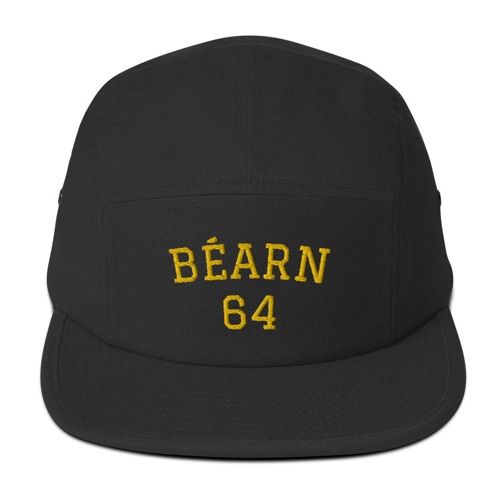 Béarn 64 - Casquette BRODÉE premium 5 panneaux