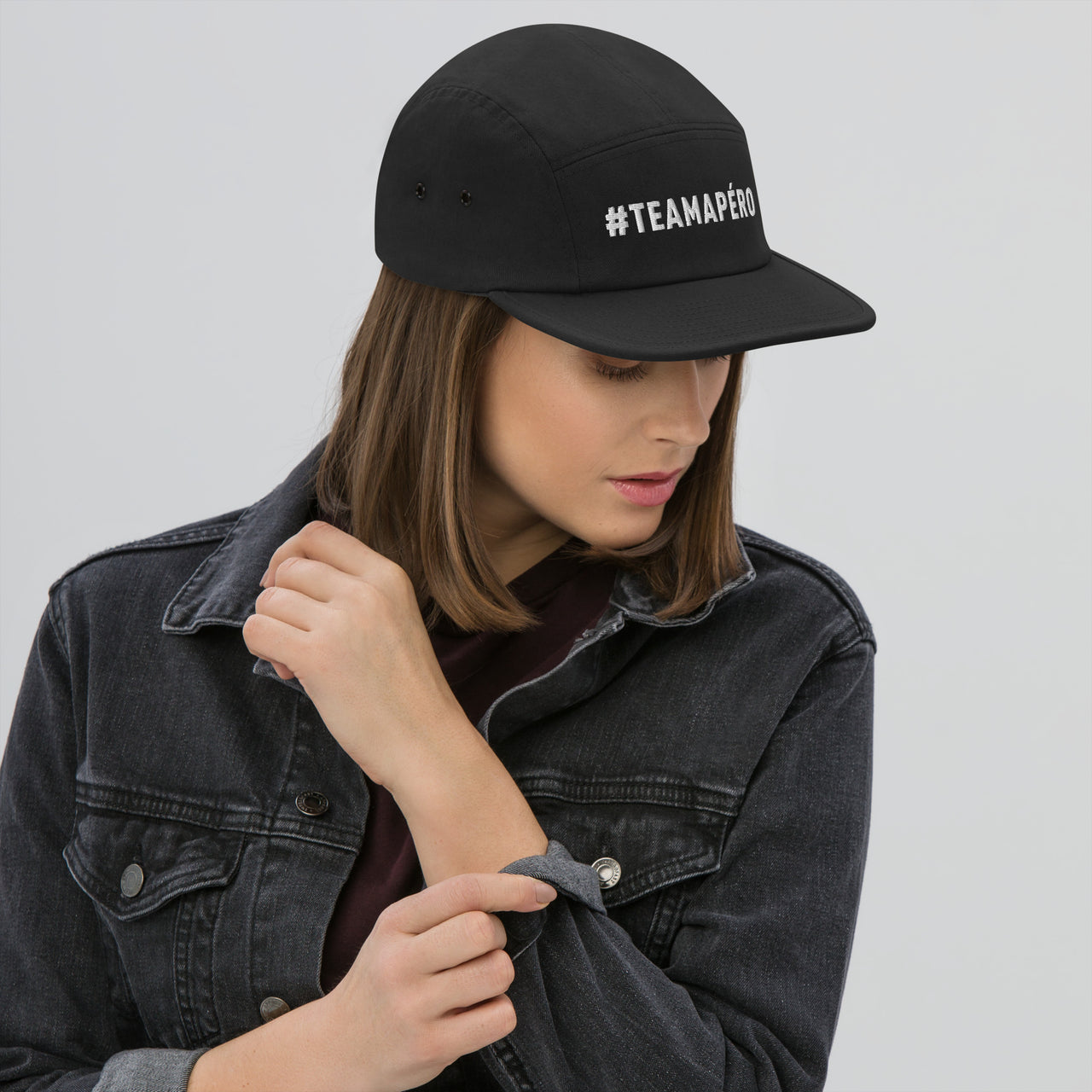 Casquette Apéro olive - Style camper classique