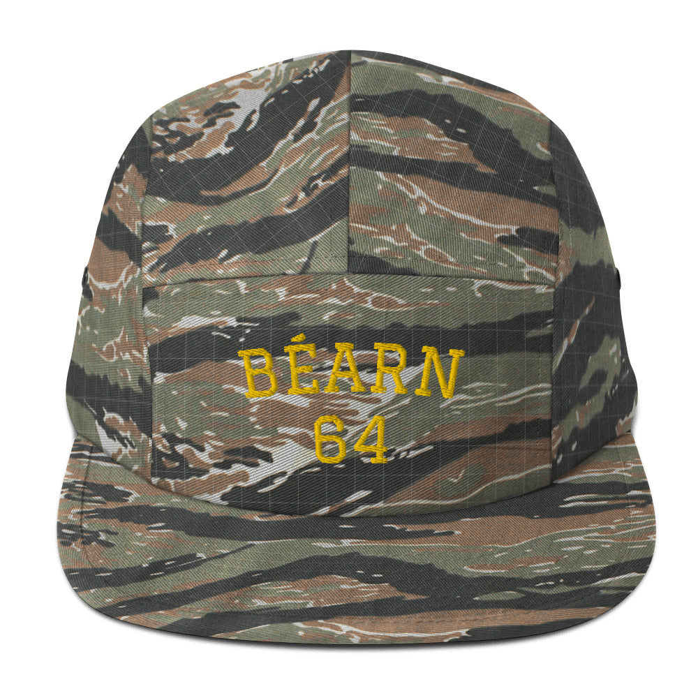 Béarn 64 - Casquette BRODÉE premium 5 panneaux