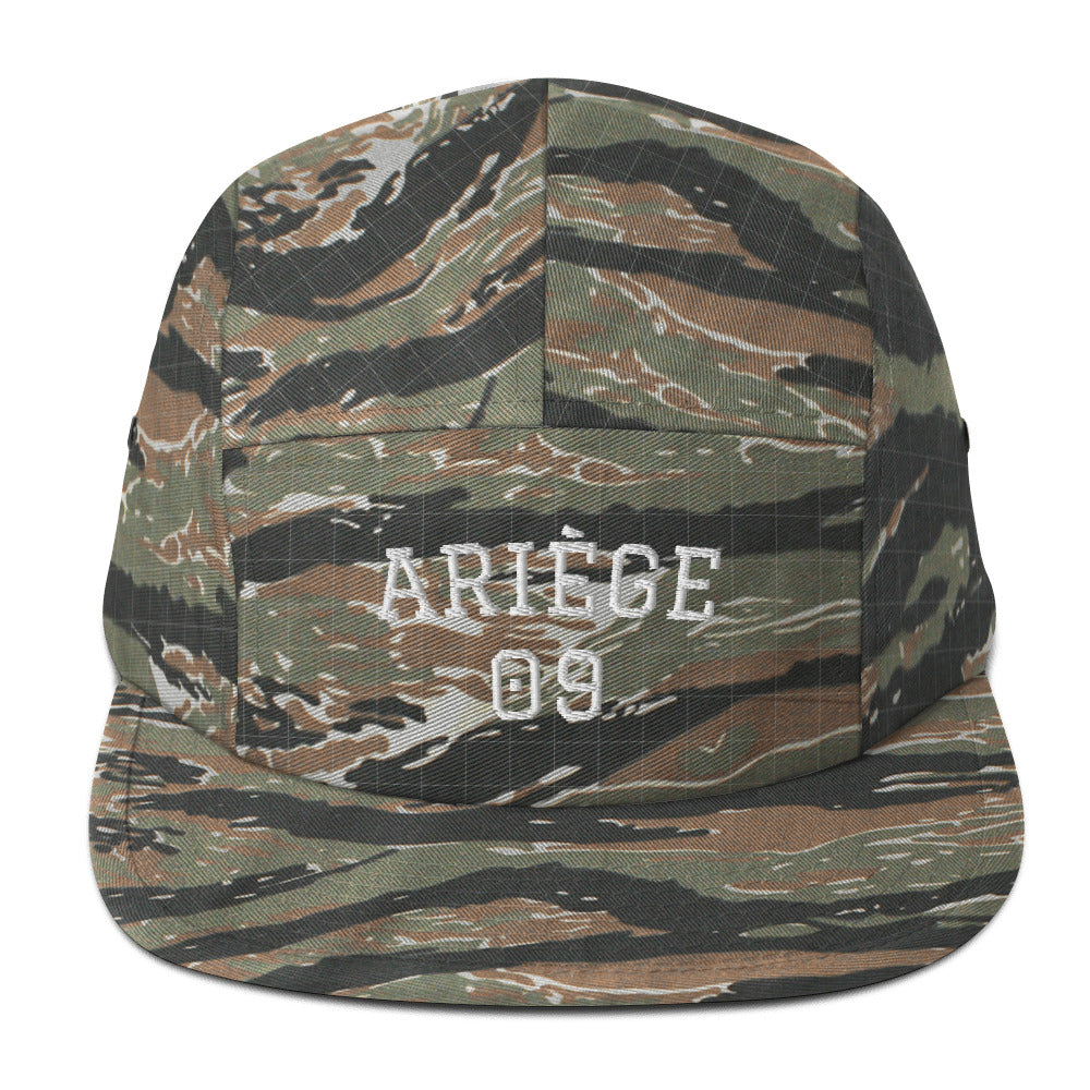 Ariège 09 - Casquette BRODÉE premium 5 panneaux