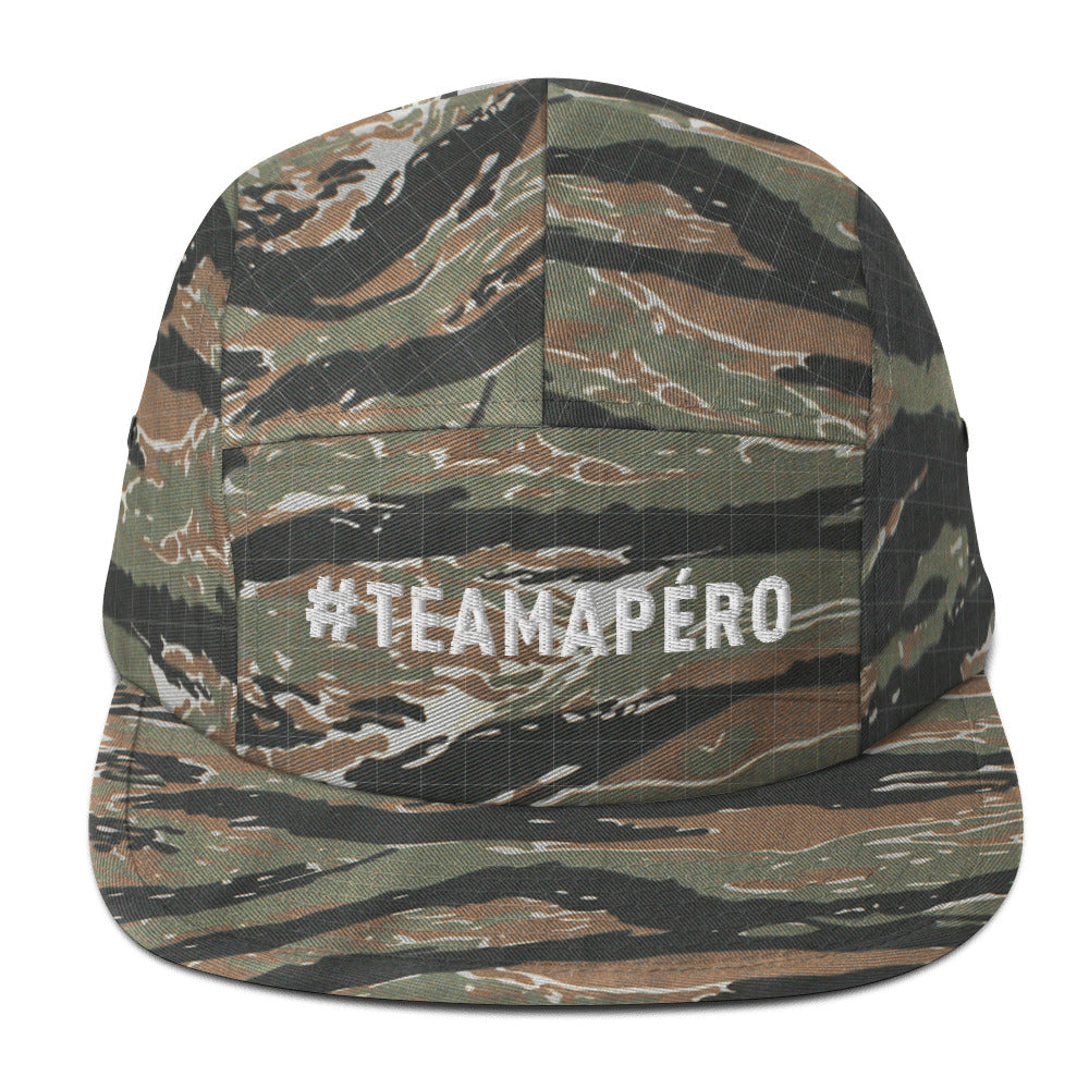 Team Apéro - Cappellino ricamato PREMIUM a 5 pannelli