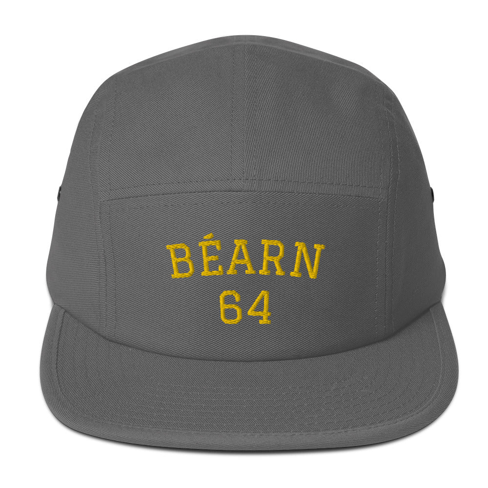 Béarn 64 - Casquette BRODÉE premium 5 panneaux