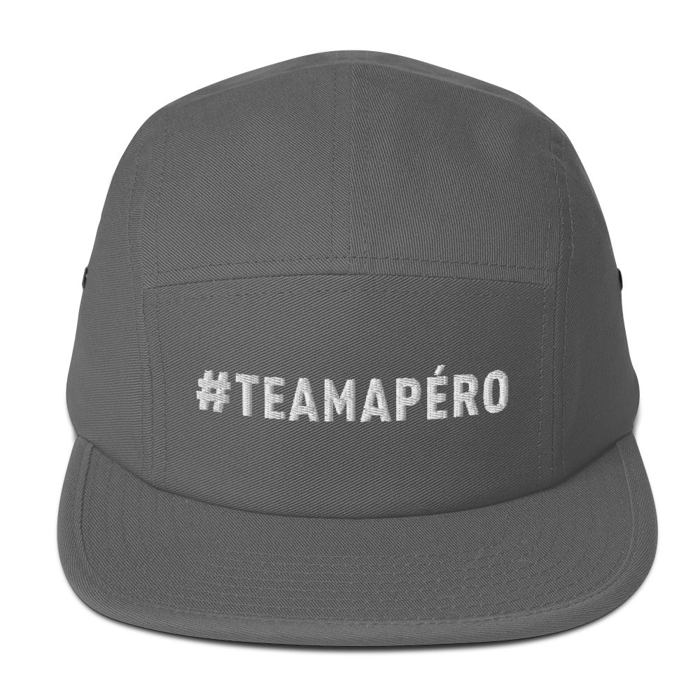 Team Apéro - Cappellino ricamato PREMIUM a 5 pannelli