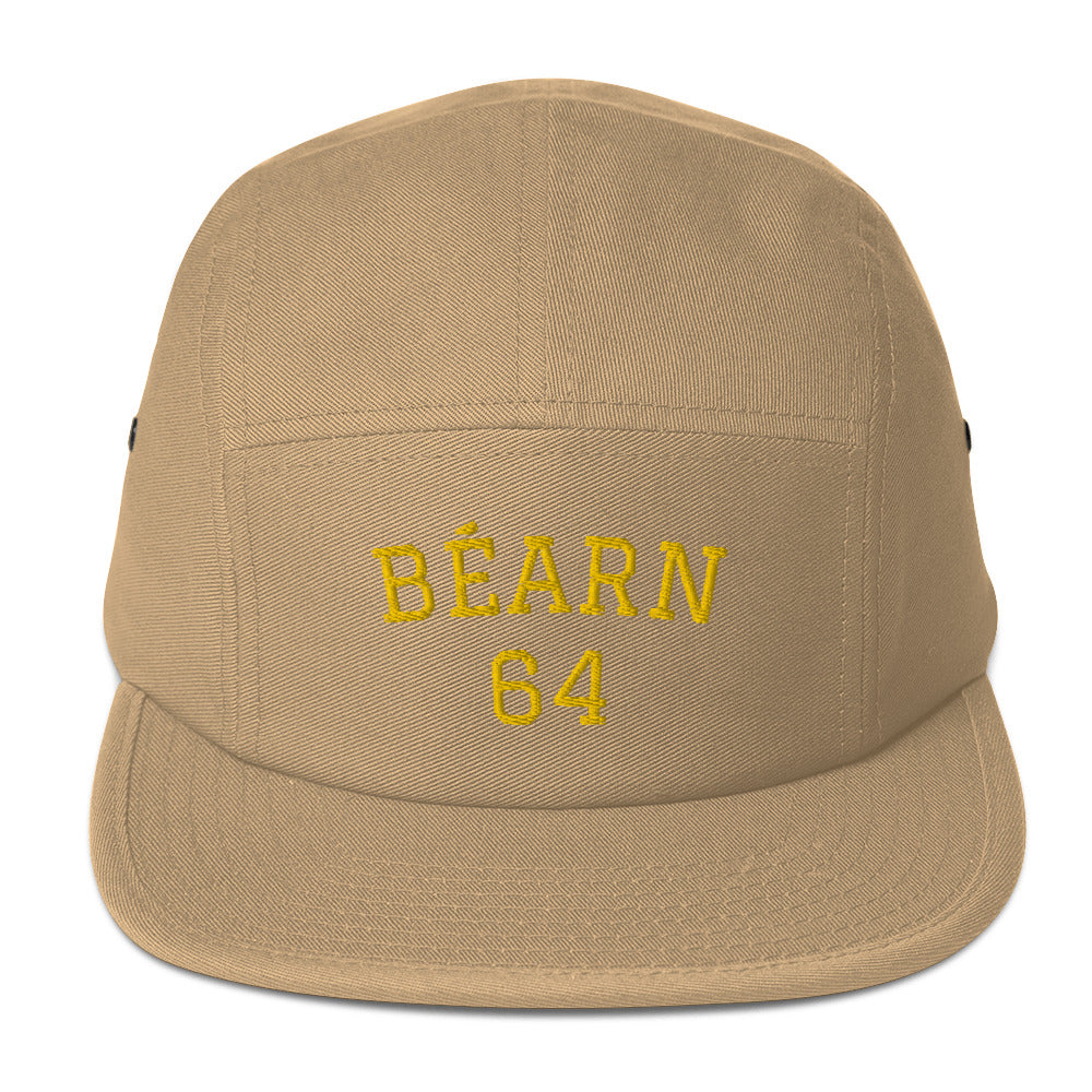 Béarn 64 - Casquette BRODÉE premium 5 panneaux