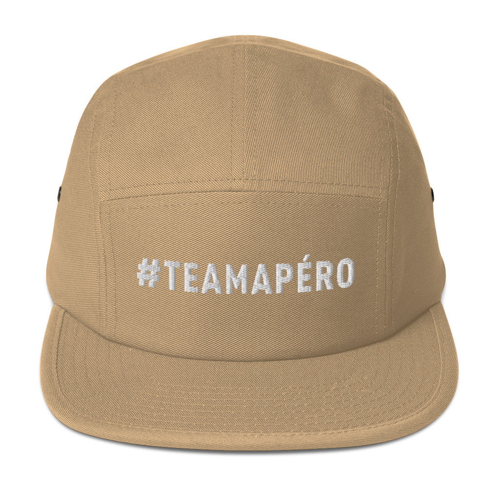 Team Apéro - Cappellino ricamato PREMIUM a 5 pannelli