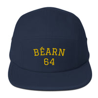 Thumbnail for Béarn 64 - Casquette BRODÉE premium 5 panneaux