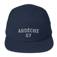 Thumbnail for Ardèche 07 - Casquette BRODÉE premium 5 panneaux