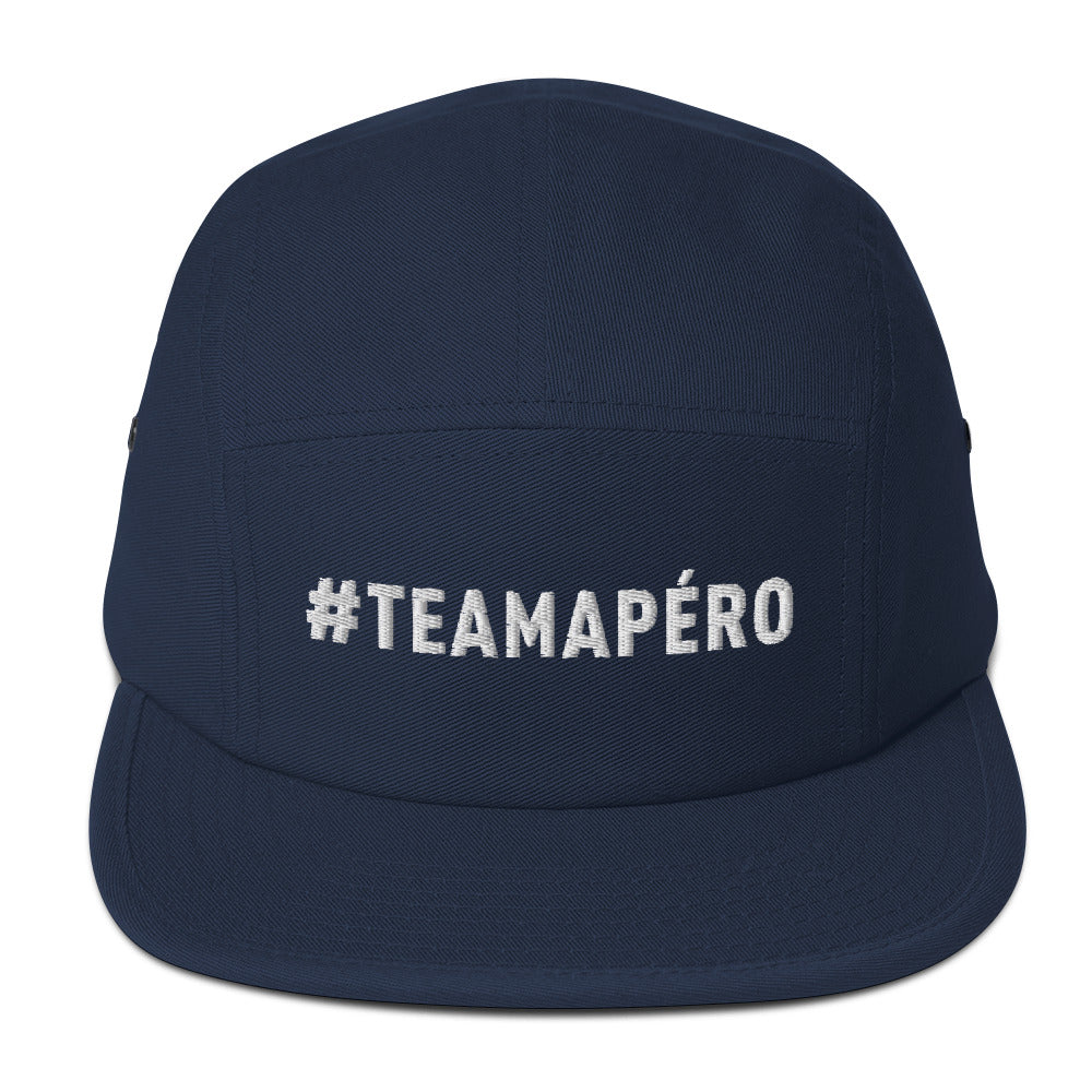 Team Apéro - Cappellino ricamato PREMIUM a 5 pannelli