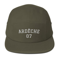 Thumbnail for Ardèche 07 - Casquette BRODÉE premium 5 panneaux