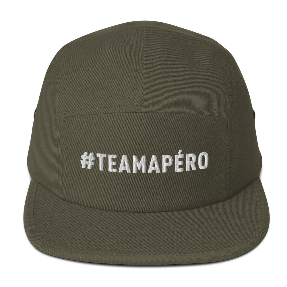 Team Apéro - Cappellino ricamato PREMIUM a 5 pannelli
