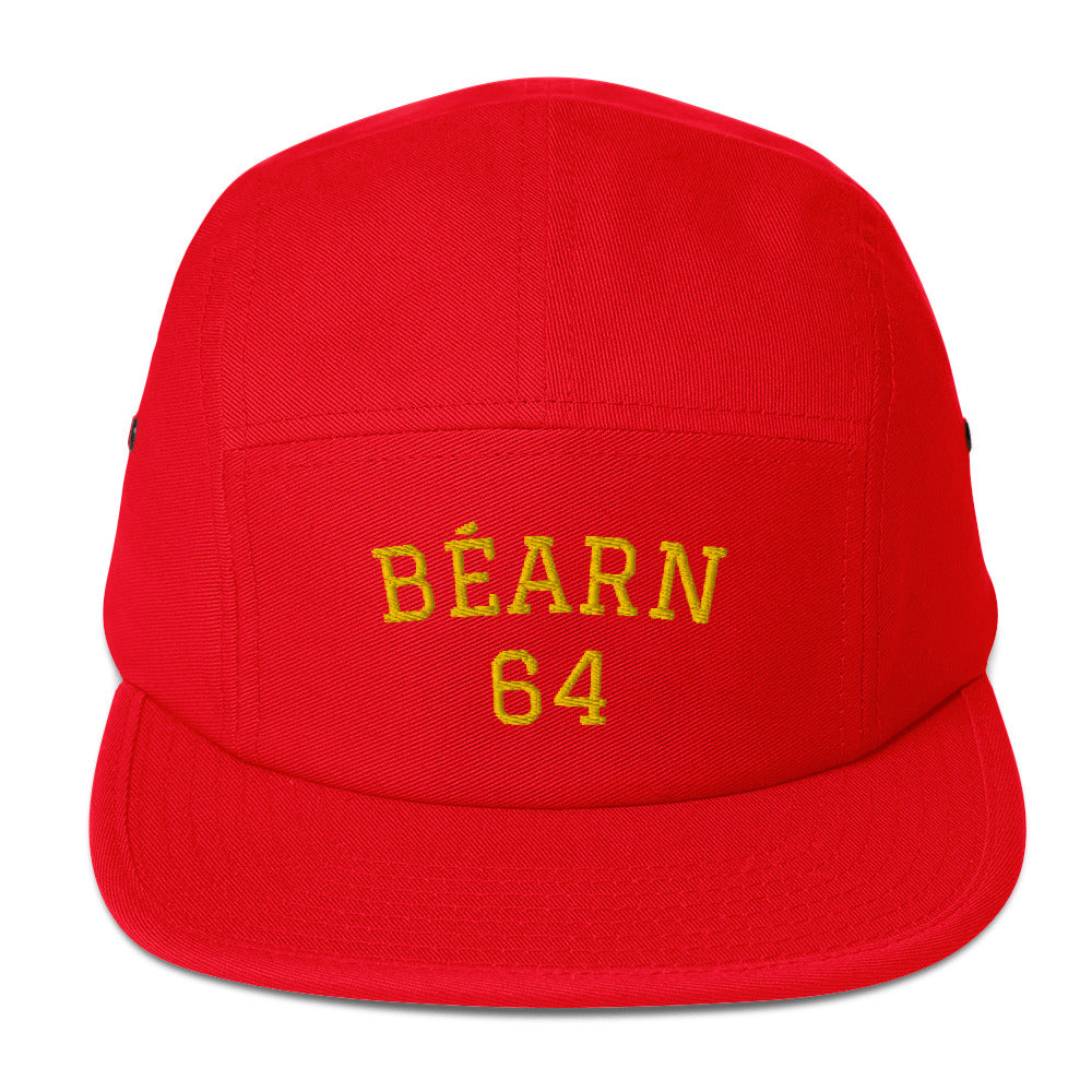 Béarn 64 - Casquette BRODÉE premium 5 panneaux