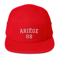 Thumbnail for Ariège 09 - Casquette BRODÉE premium 5 panneaux