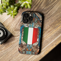 Thumbnail for Coque Rigide iPhone - Blason italien et vitrail - Italie