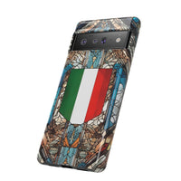 Thumbnail for Coque Rigide iPhone - Blason italien et vitrail - Italie